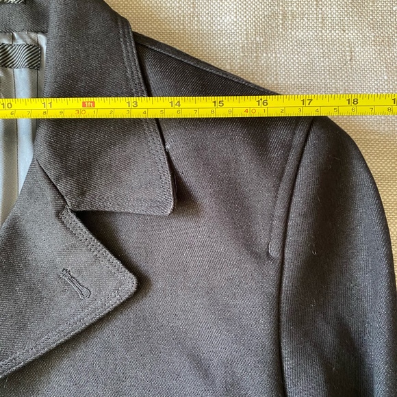 Hause of Howe Mens Black Cotton Blend Military Style Art Blazer Jacket- Sz - M - Picture 14 of 16